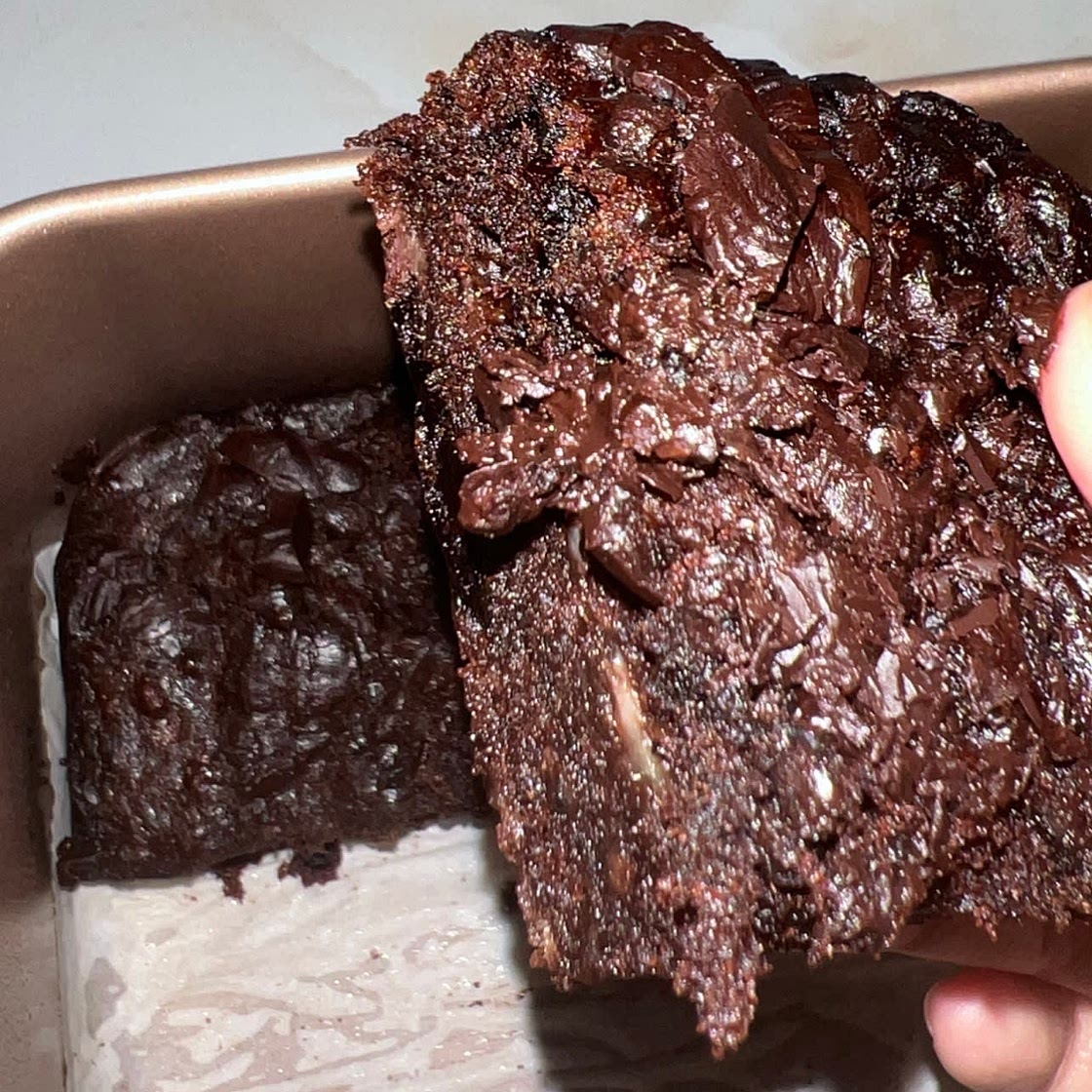 Double chocolate banana bread 