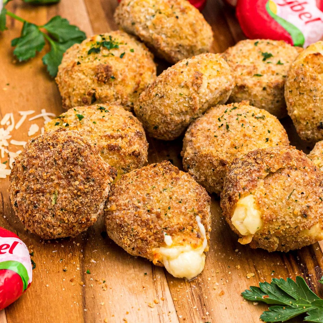 Air Fried Babybel Cheese