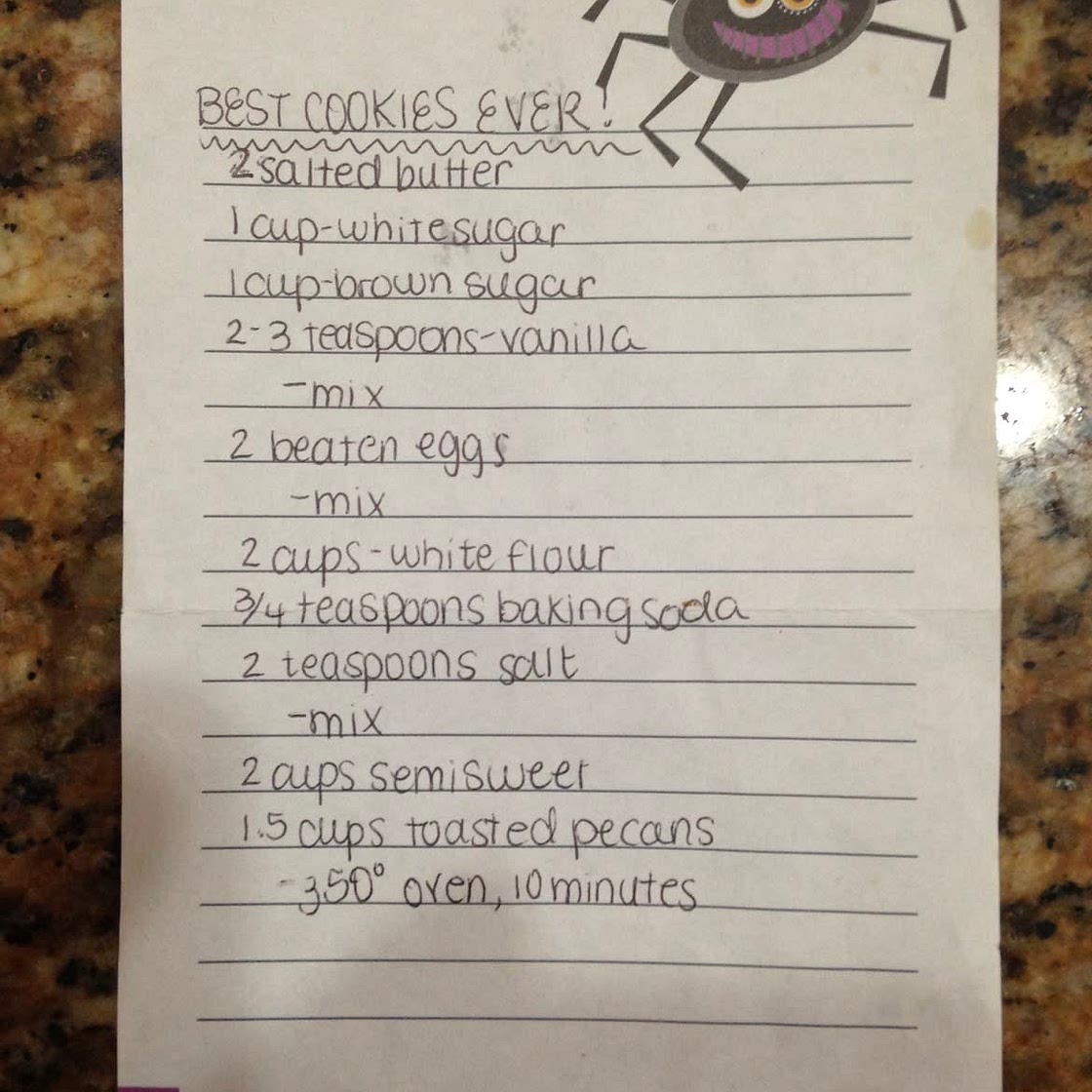 Chocolate chip cookies