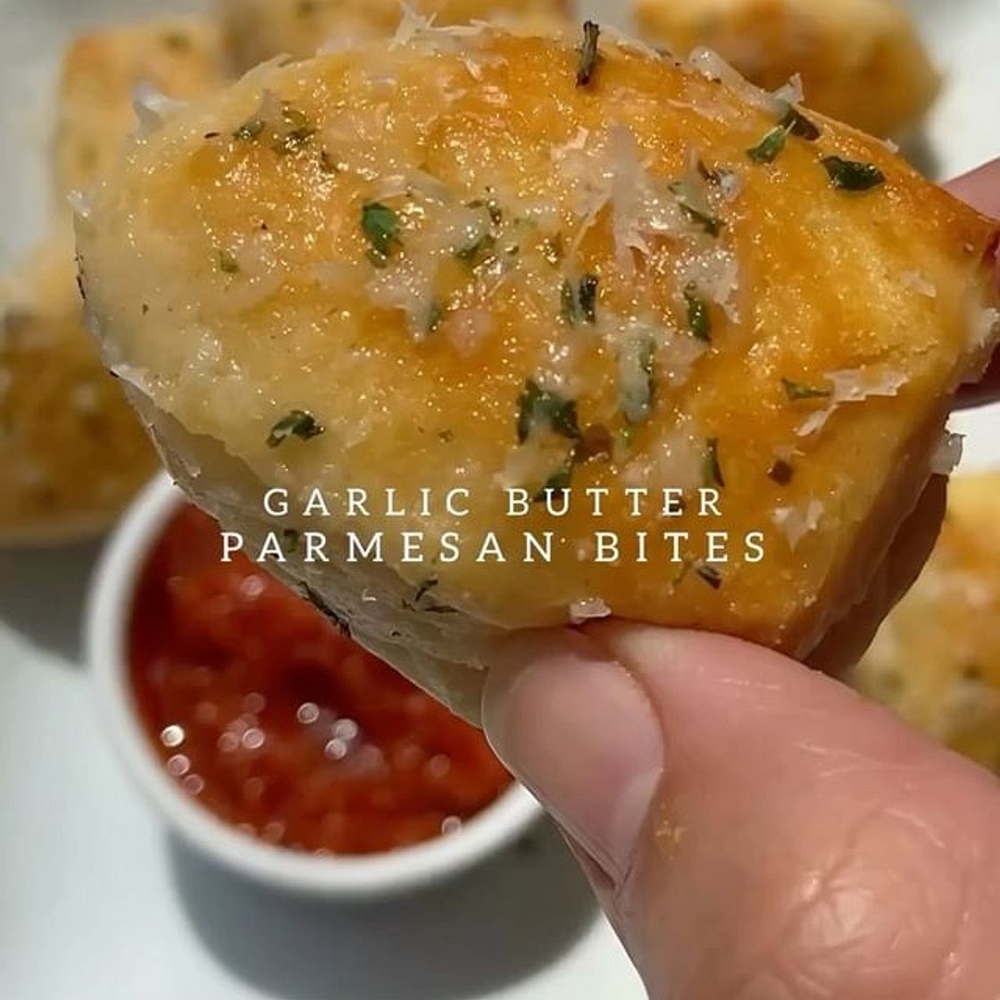 Garlic Butter Parmesan Bites