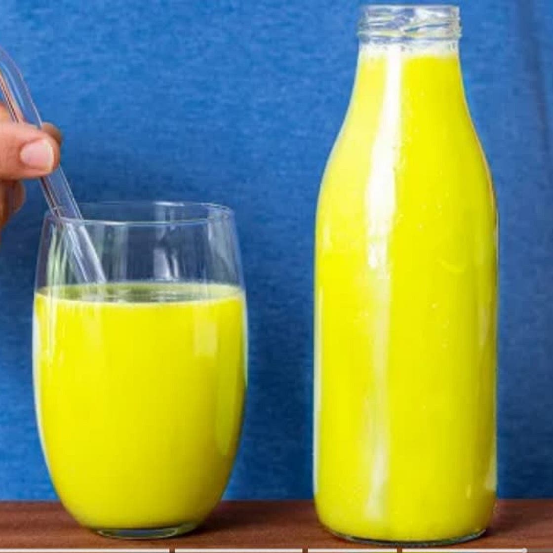 Lemon mink drink