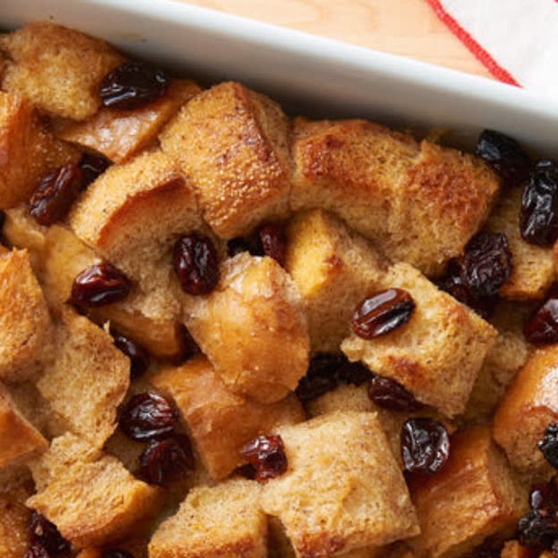 Classic bread pudding