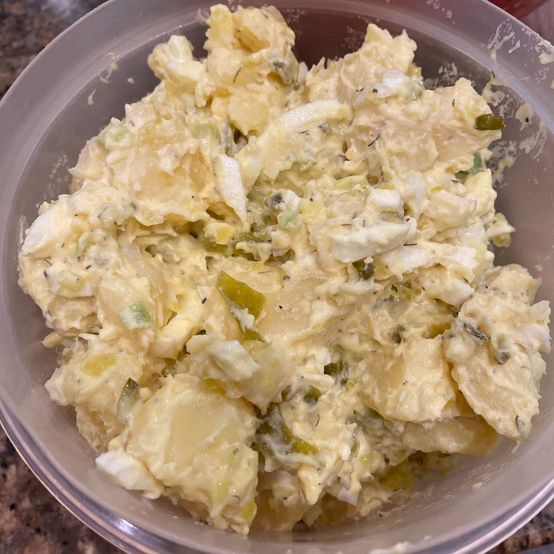 My Grandma's BEST Potato Salad Recipe
