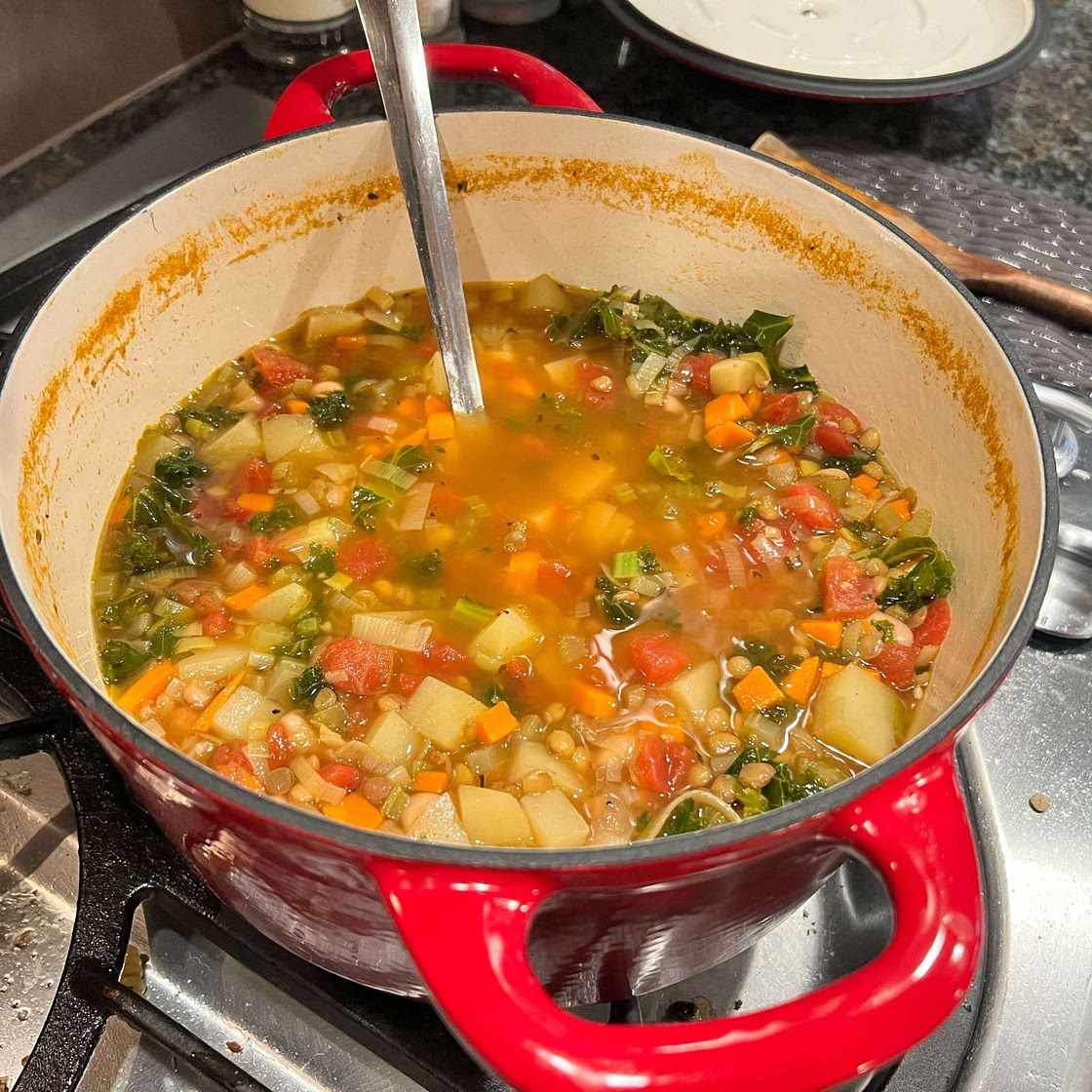 Simple But Perfect Vegetable Soup