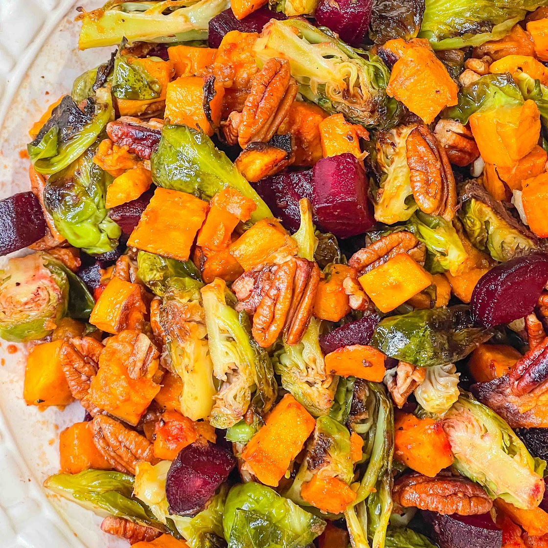Fall Roasted Veggie Salad