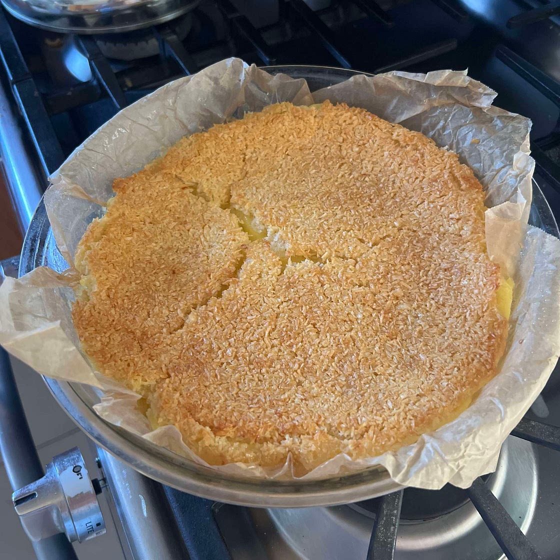 Magic Impossible Custard Pie