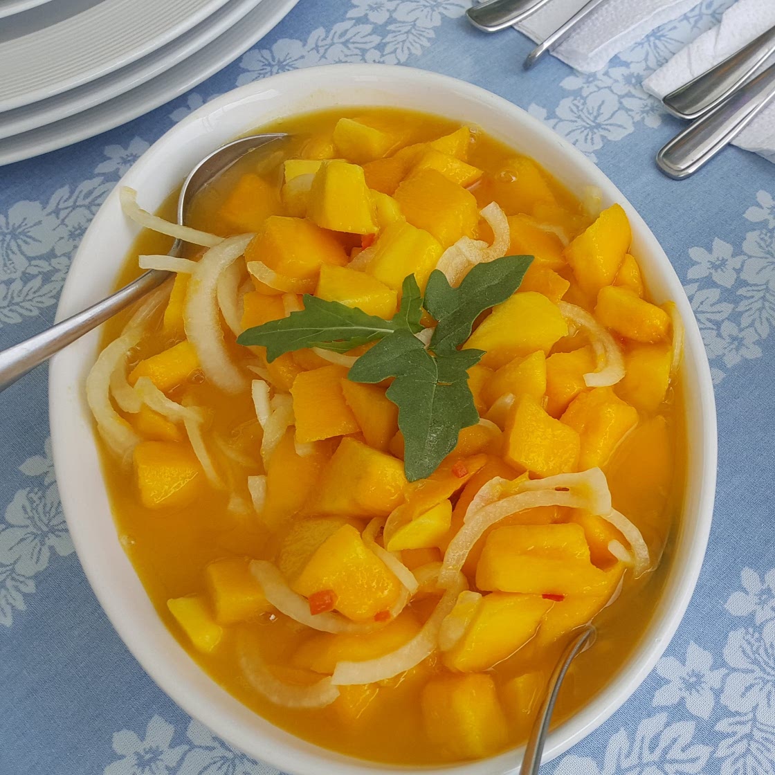 Ceviche de mango
