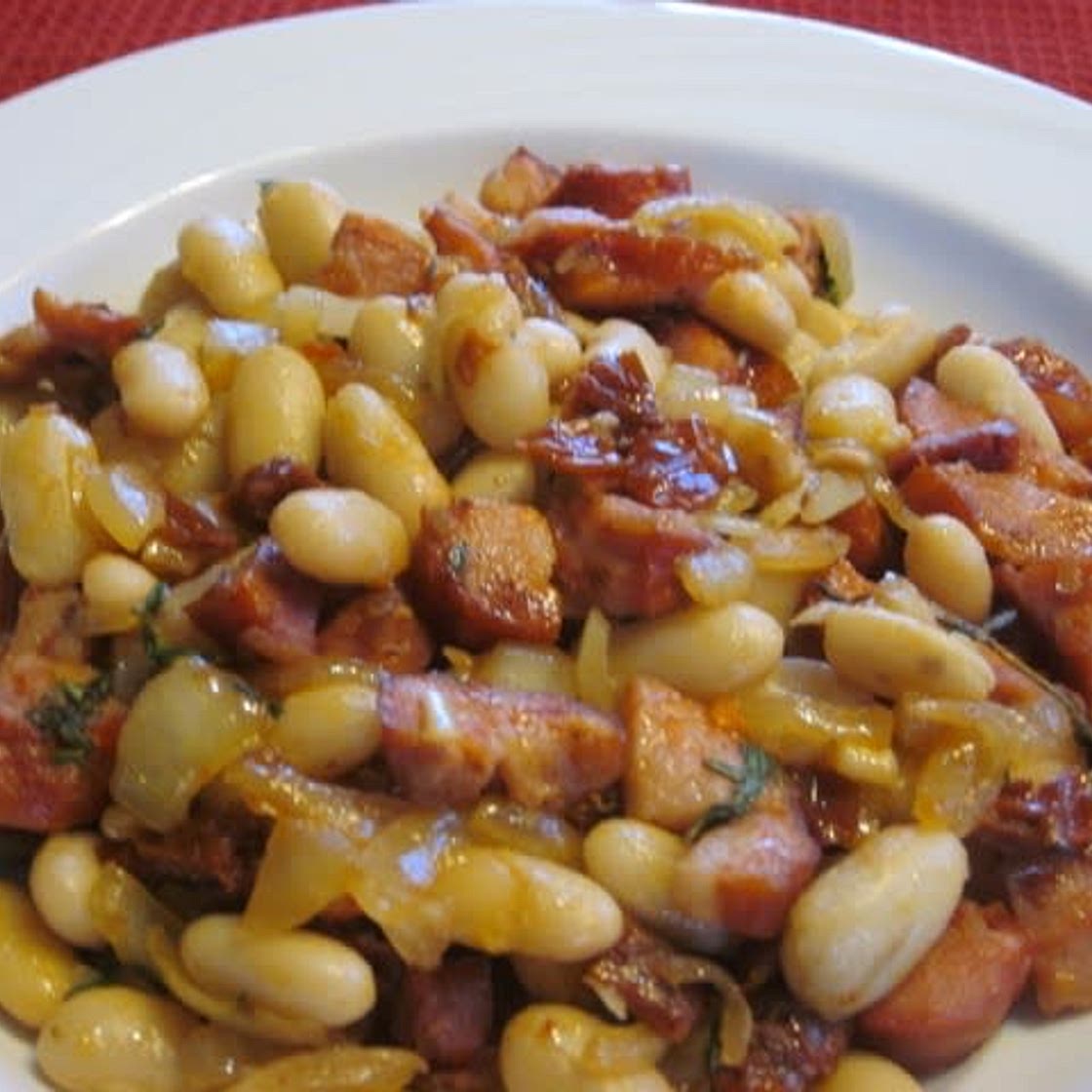 Chorizo bean stuffing