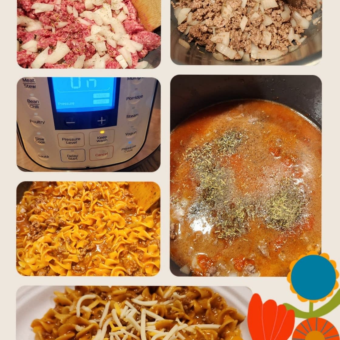 Instant Pot Ground Beef Pasta