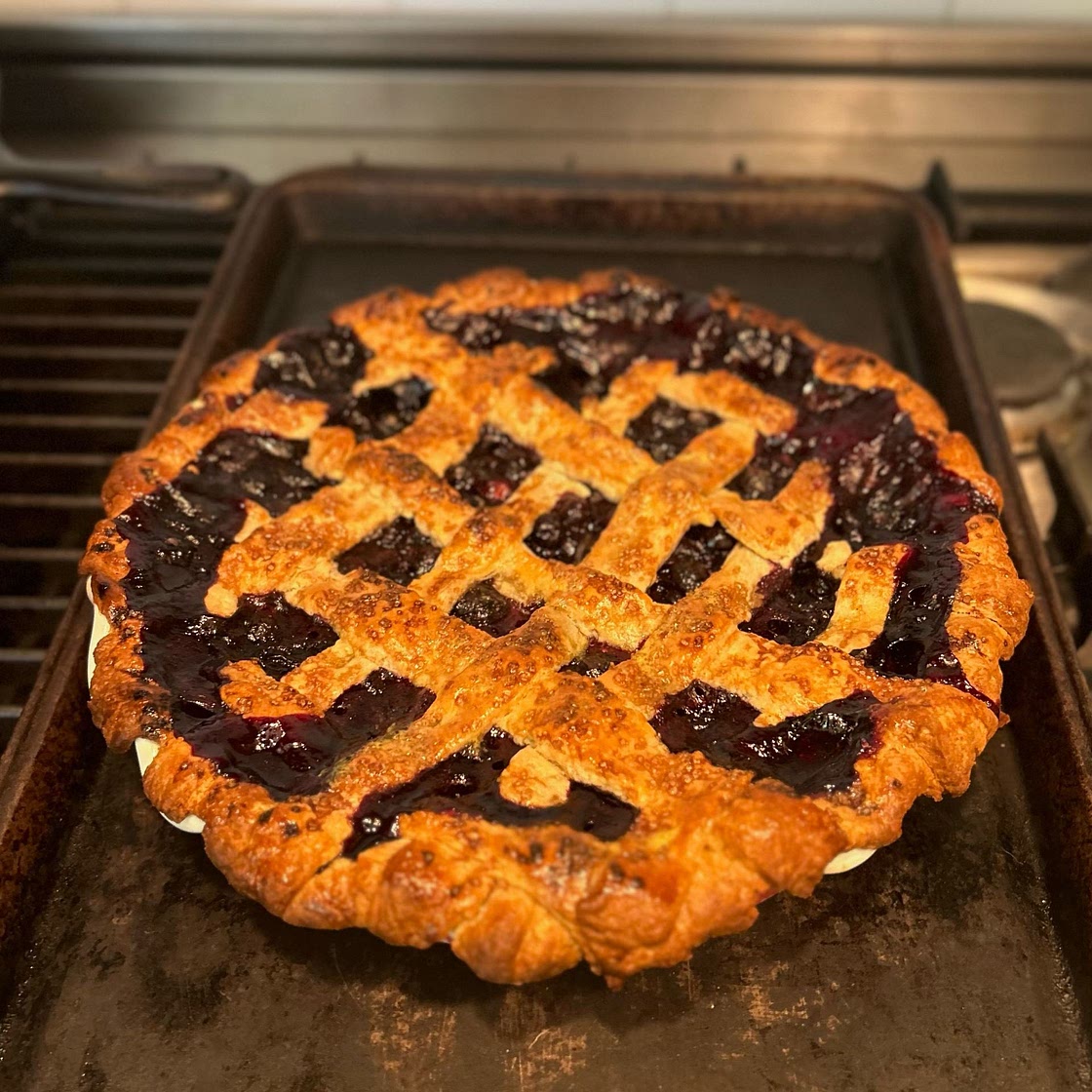 Blueberry Pie 🫐🥧✨