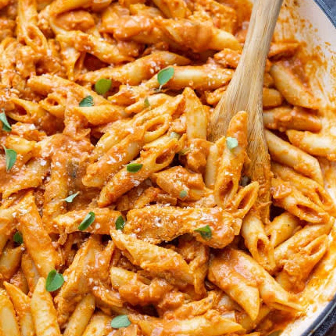 Chicken penne alla vodka