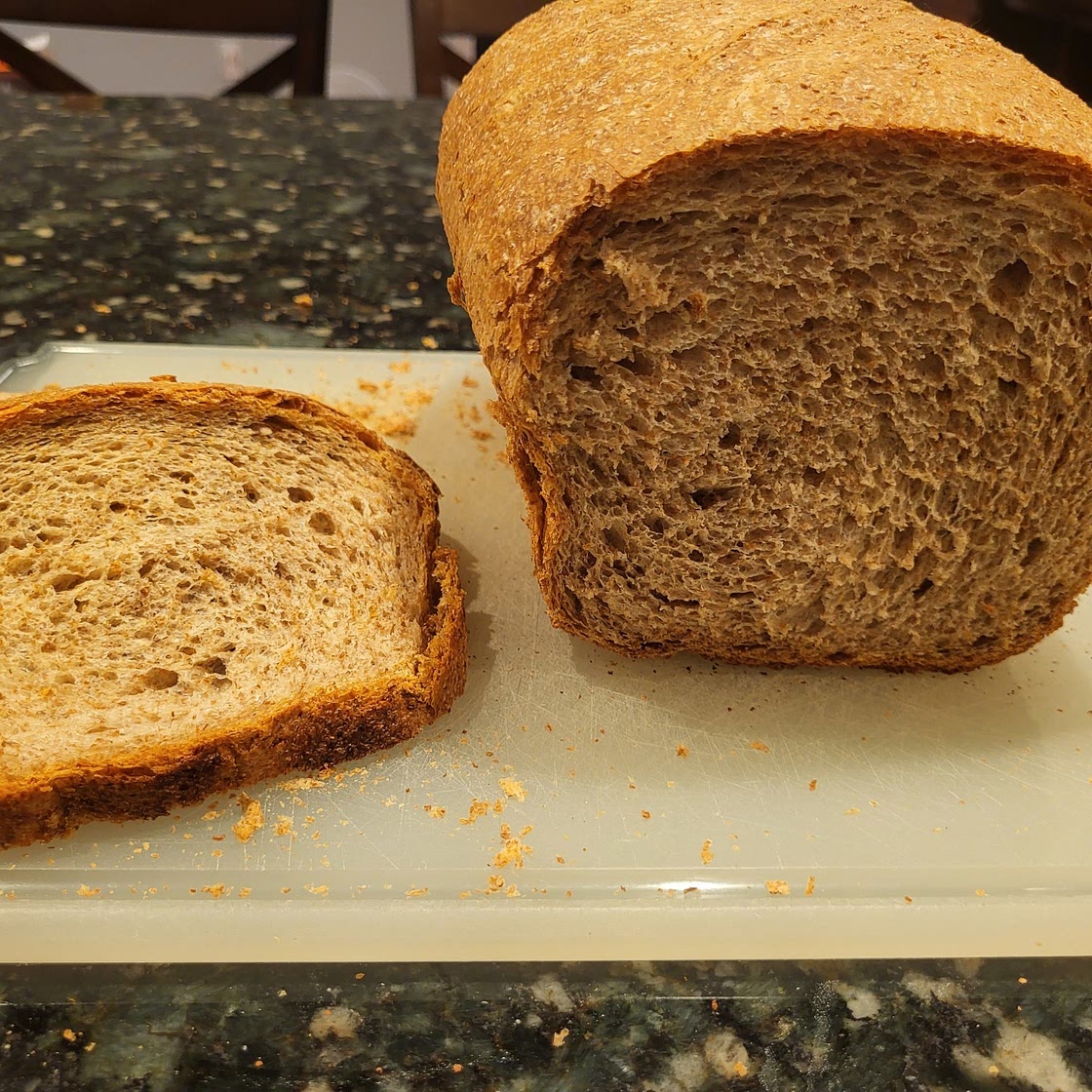 100% Whole Wheat Bread