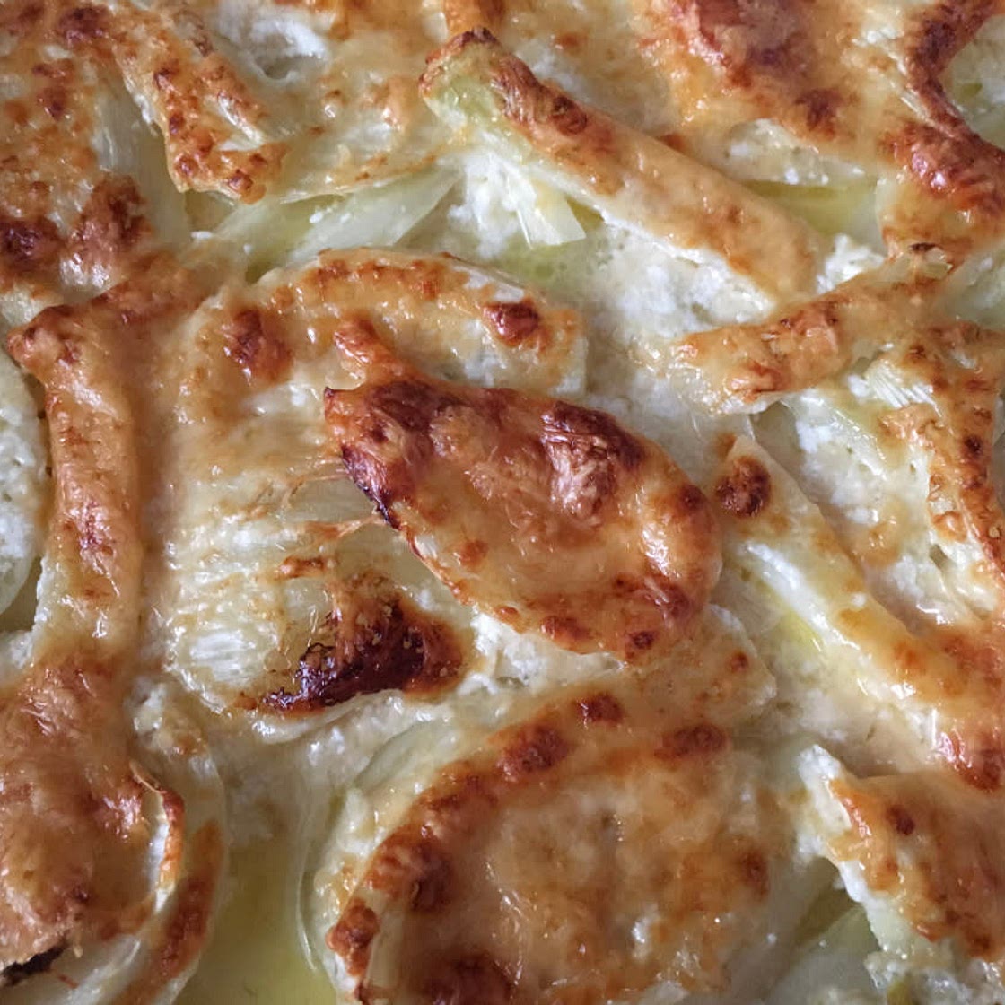 Baked Fennel with Parmesan Cheese