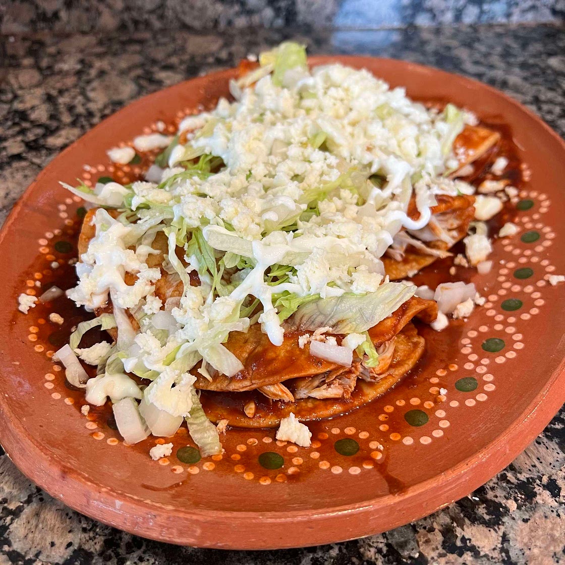 ENCHILADAS ROJAS