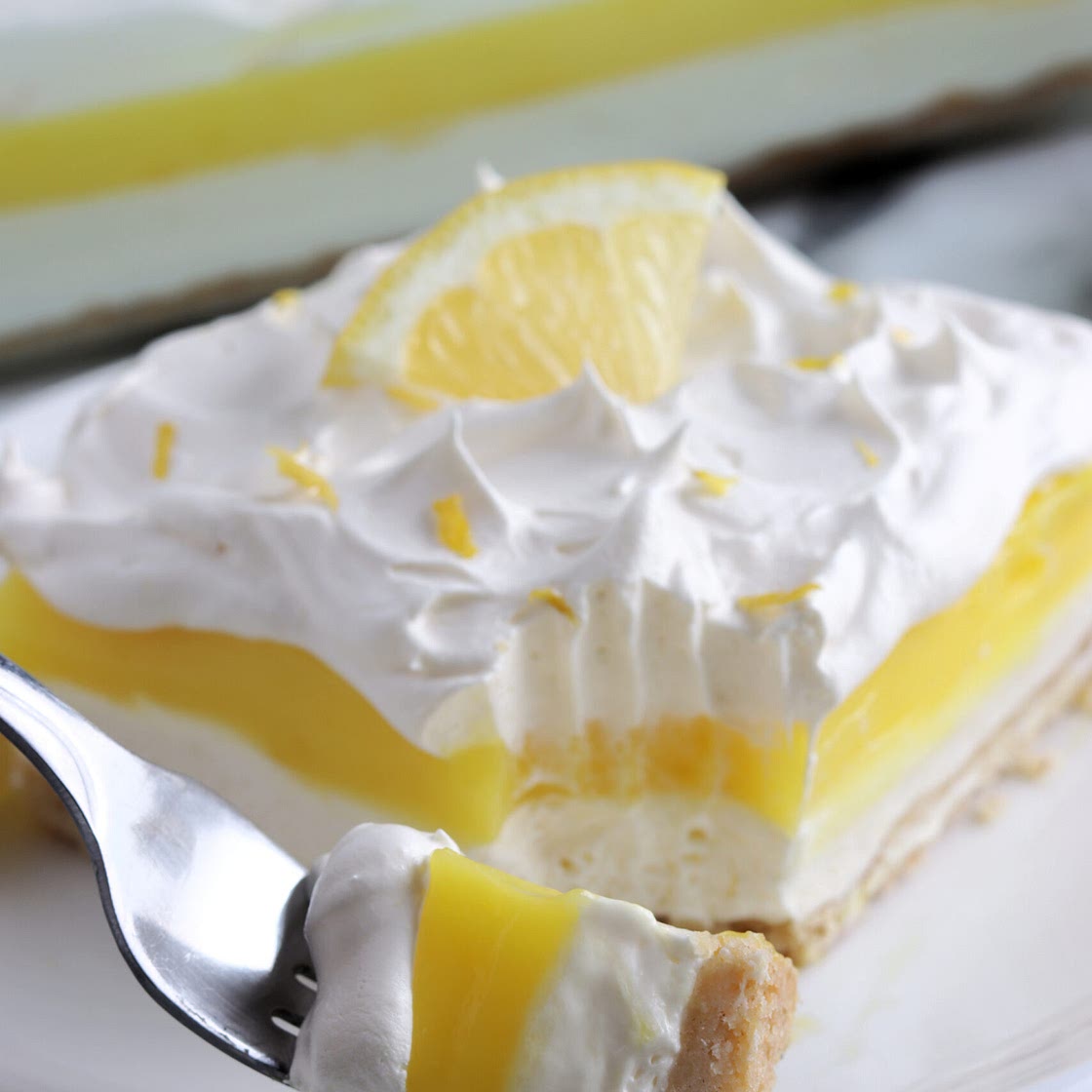Lemon Lush Lasagna