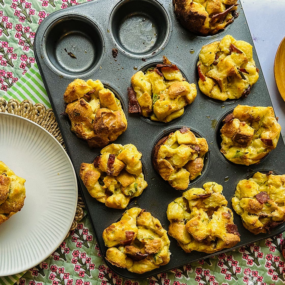 French toast muffins 2-ways