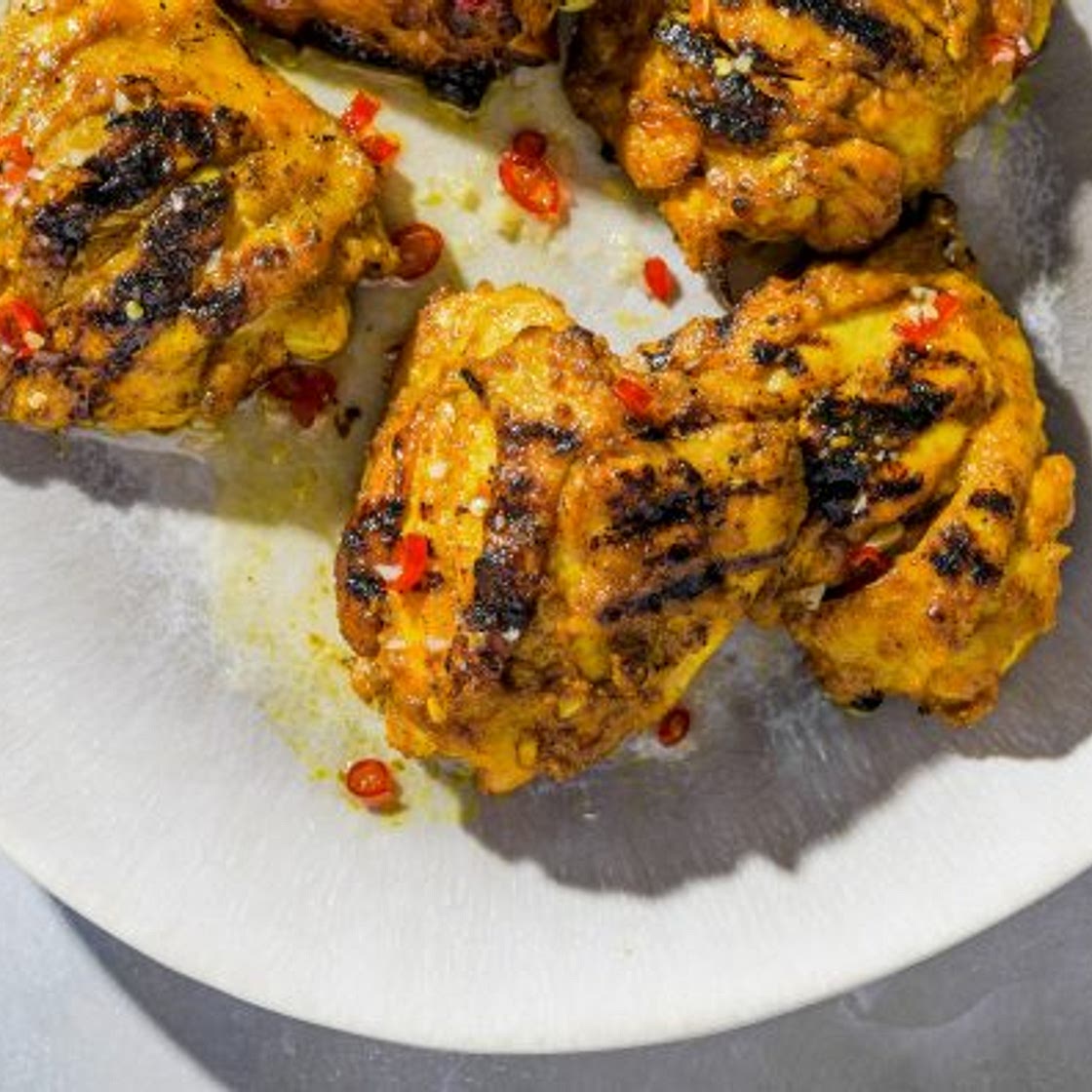 Grilled Red Curry Chicken
