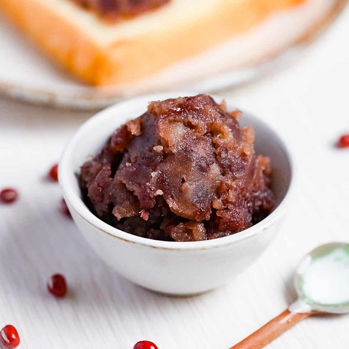 Homemade Tsubuan (Chunky "Anko" Sweet Red Bean Paste)