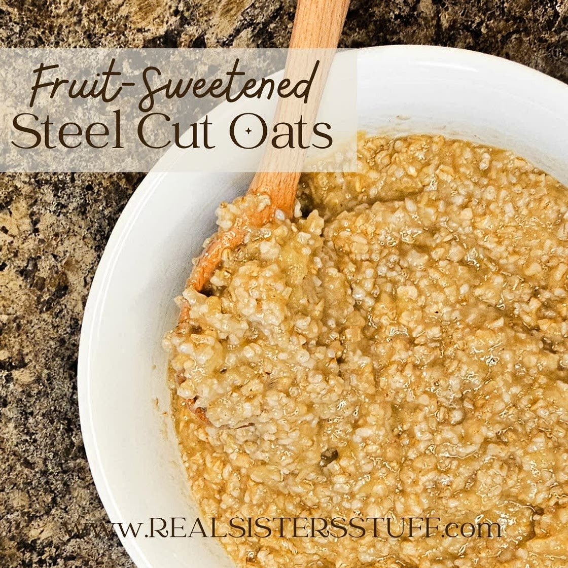 Fruit-Sweetened Steel Cut Oats