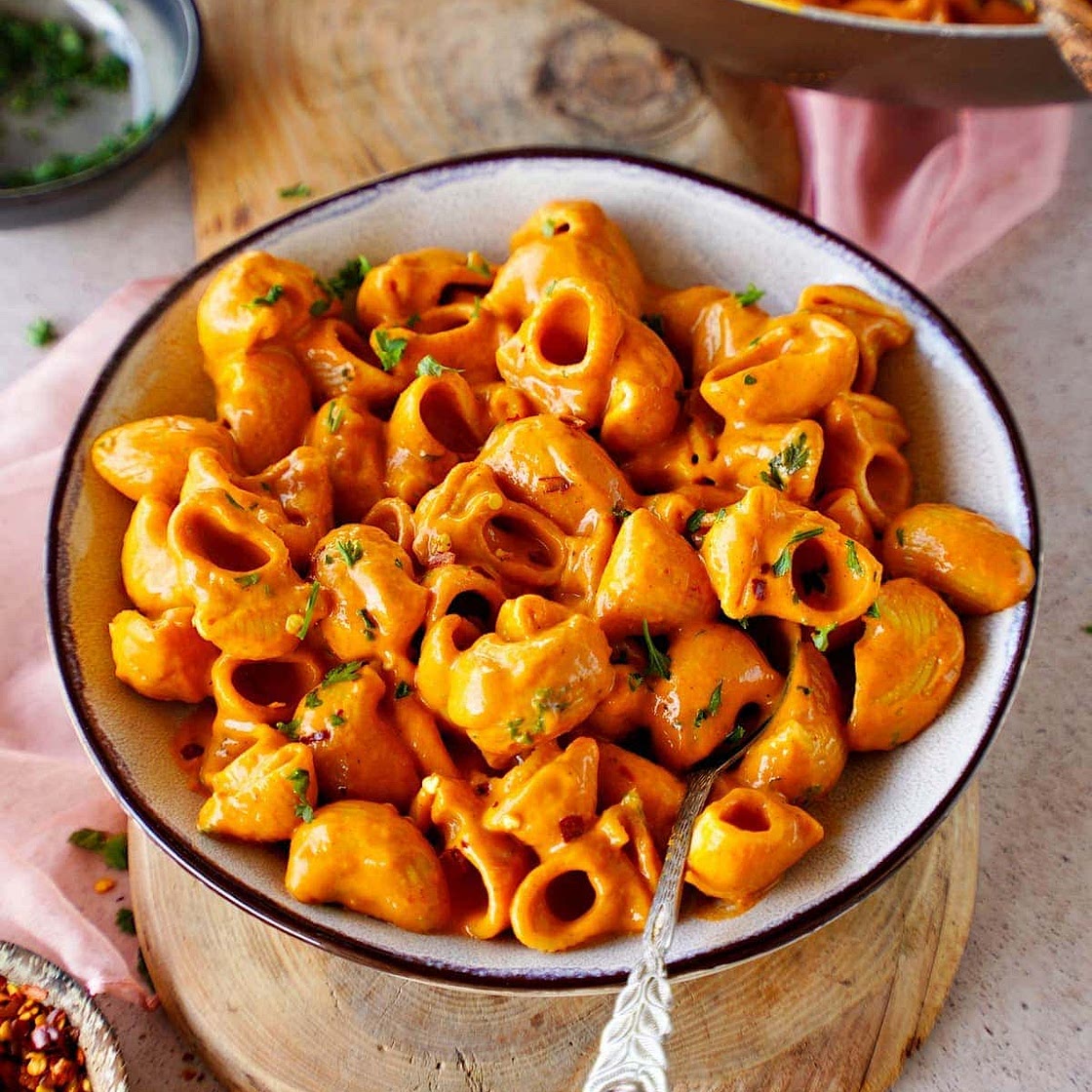 Roasted Red Pepper Pasta