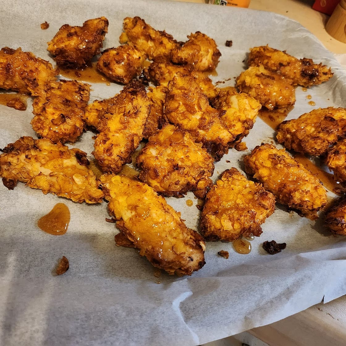 Airfryer Hot Honey Chicken Tenders