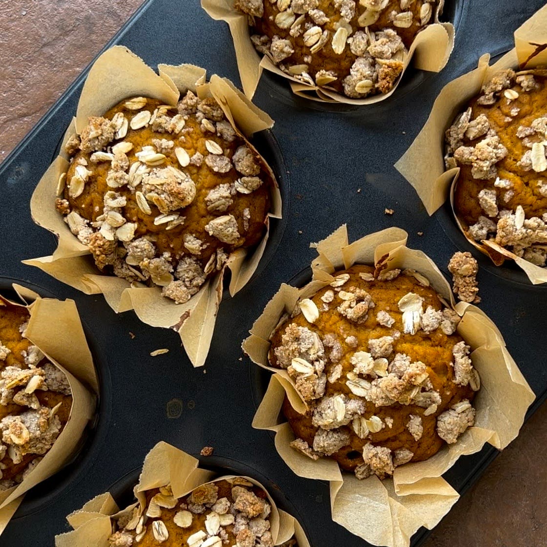 Healthy Pumpkin Muffins 