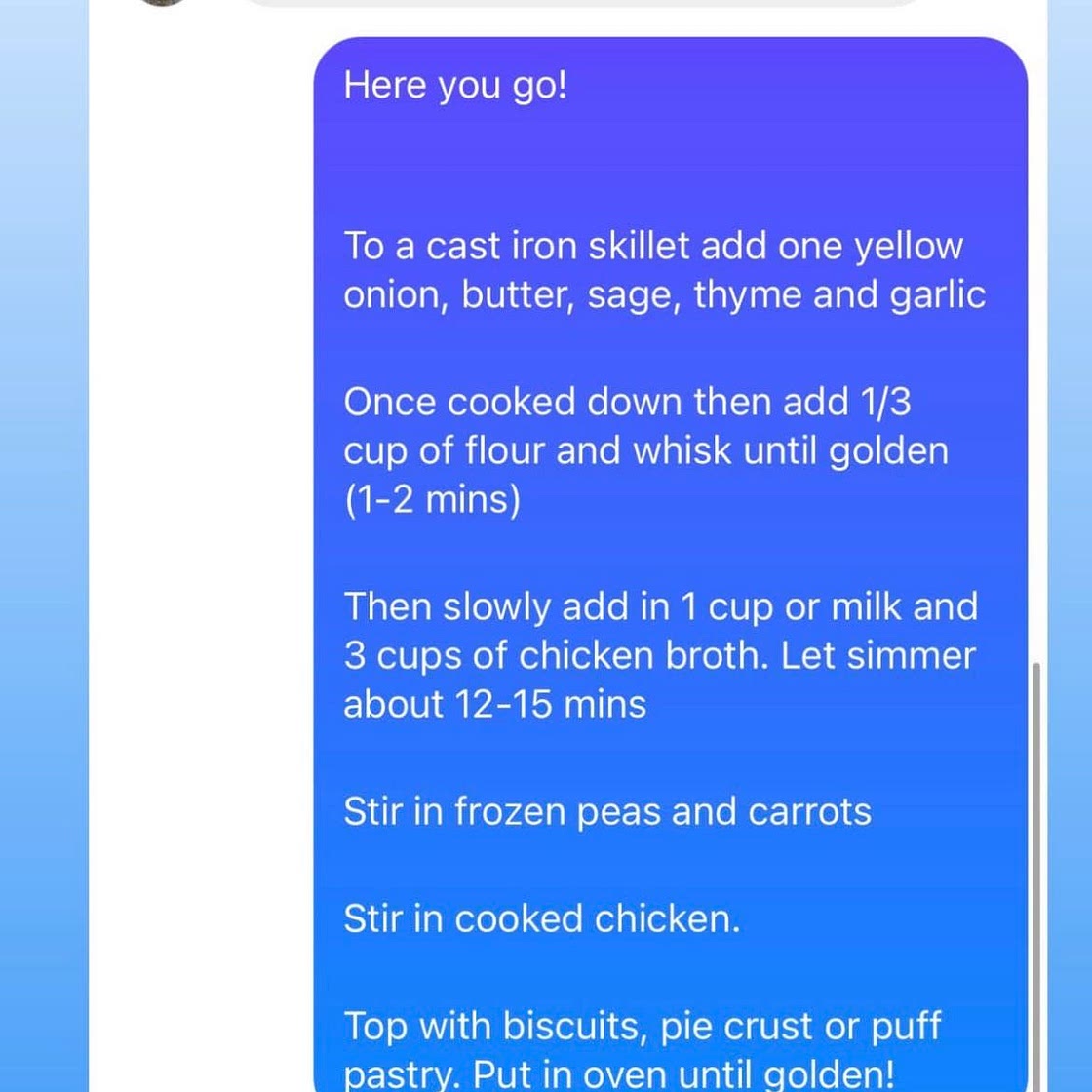 Chicken Pot Pies 