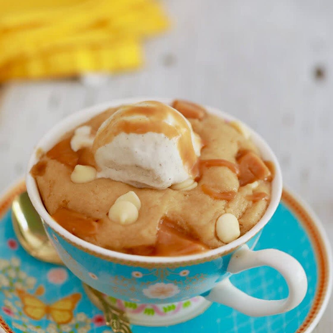 Microwave Mug Blondie Recipe