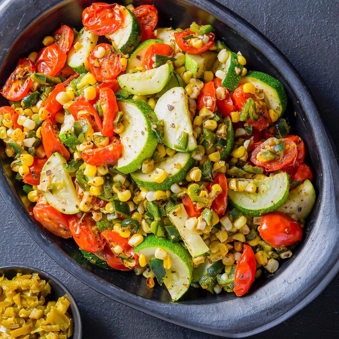 Mexican Style Zucchini & Corn