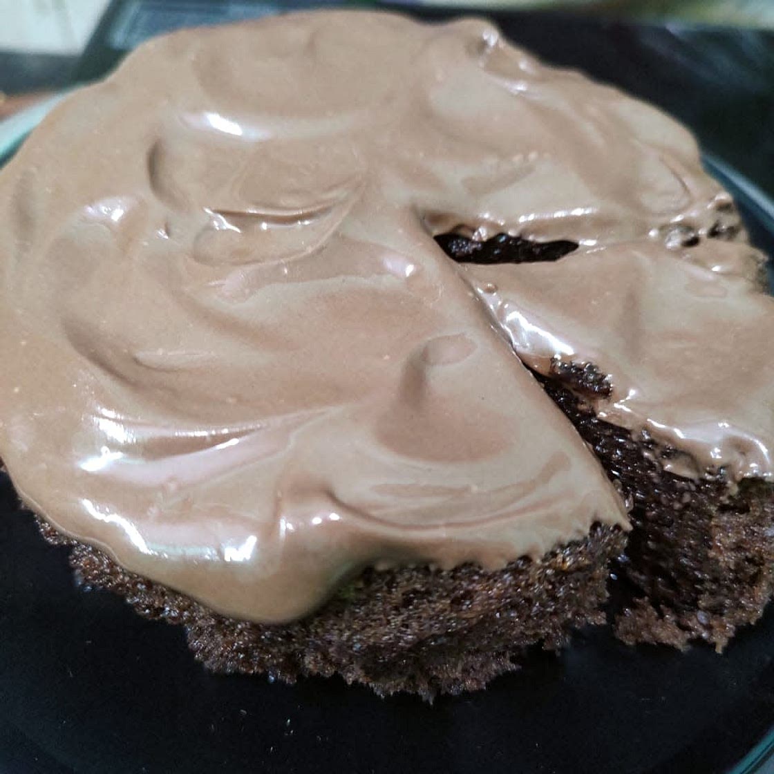 No sugar Wholewheat chocolate cake