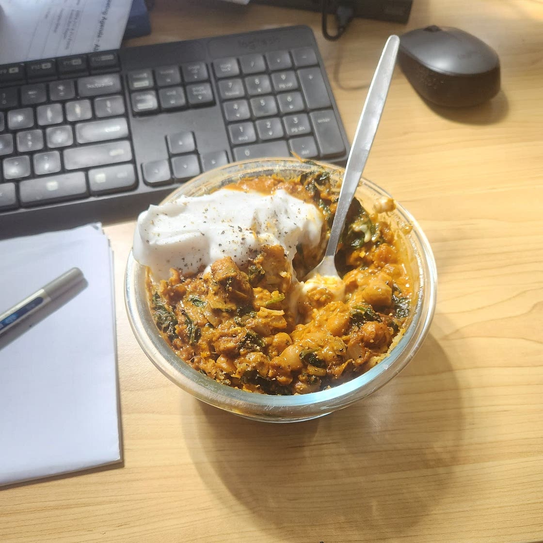 CHICKPEA COCONUT CURRY