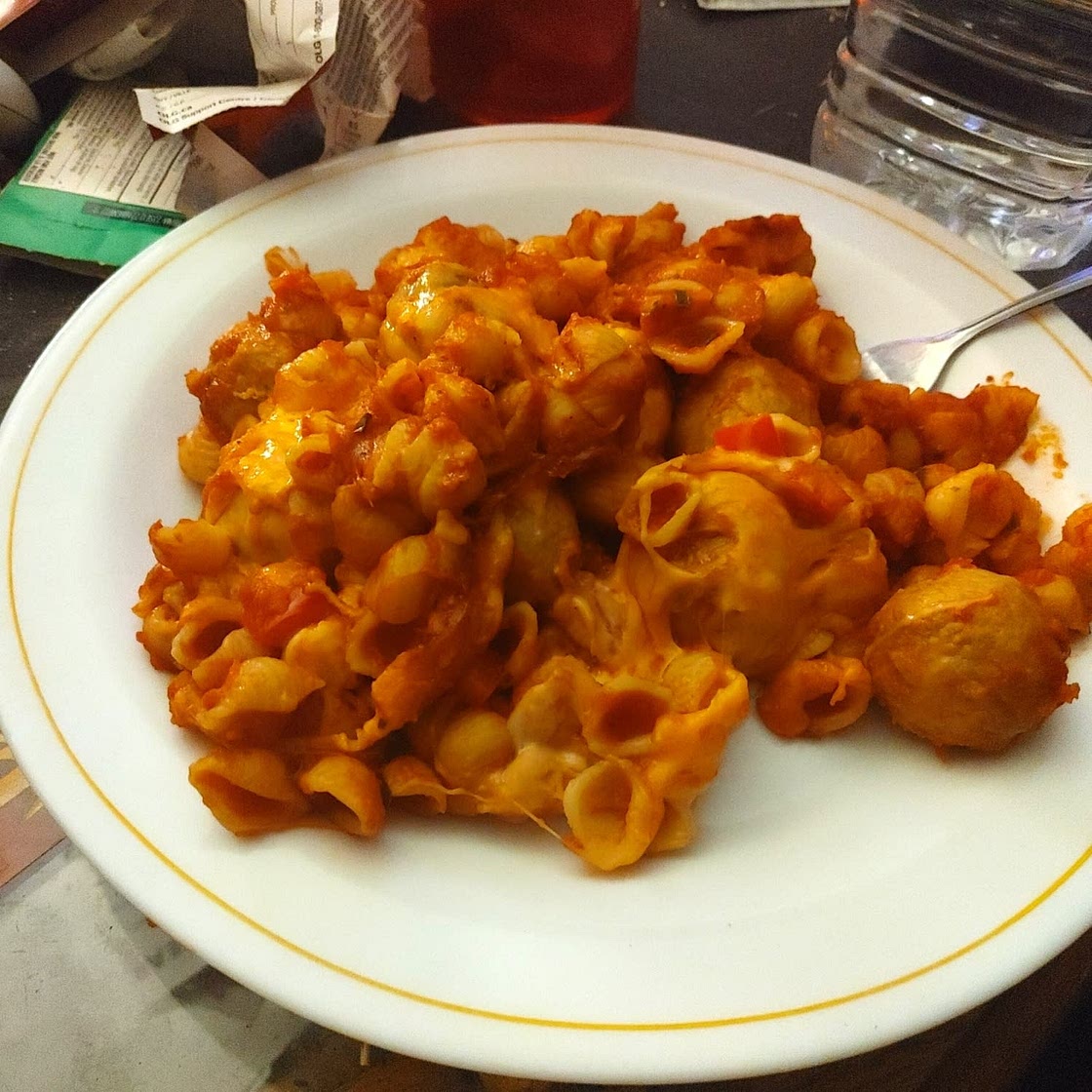 Meatball Pasta Bake