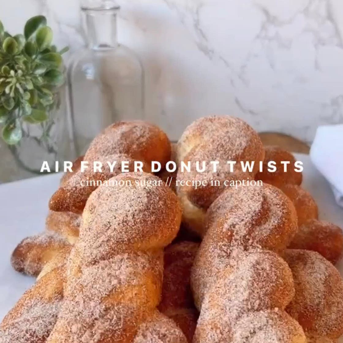 air fryer donut twist