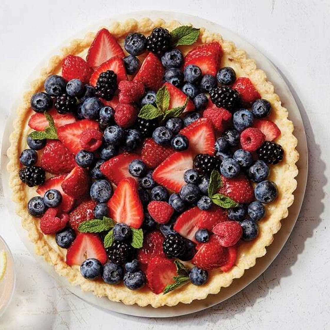 Berry Cream Tart
