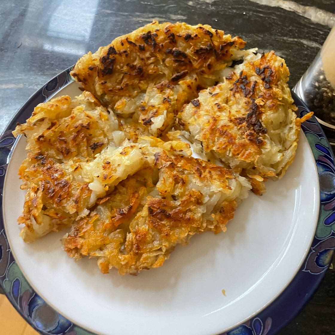 15-minute Crispy Potato Hashbrown (Rosti)