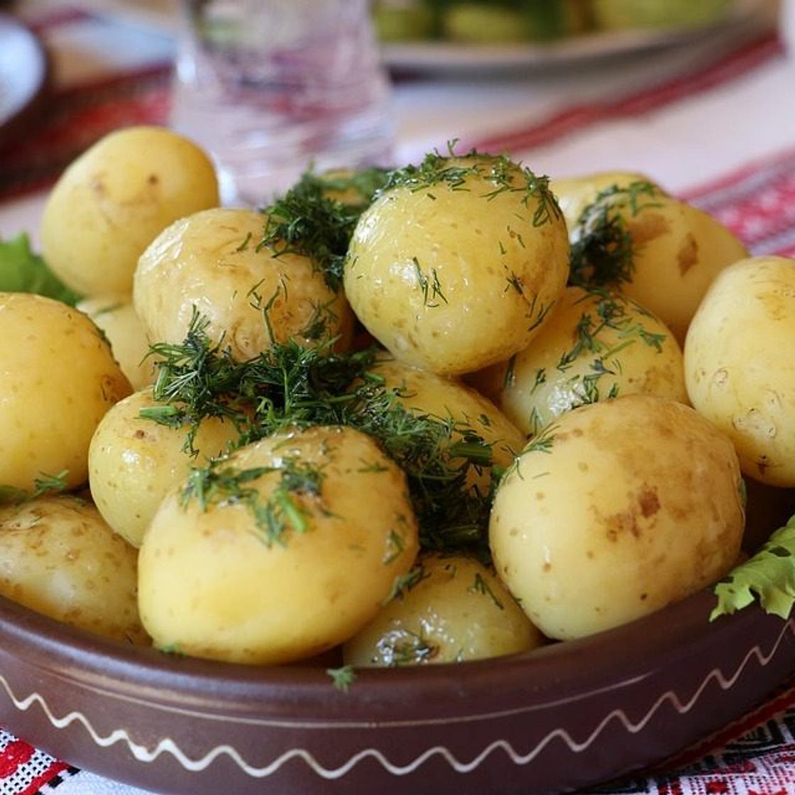 Ukrainian Dill Potatoes