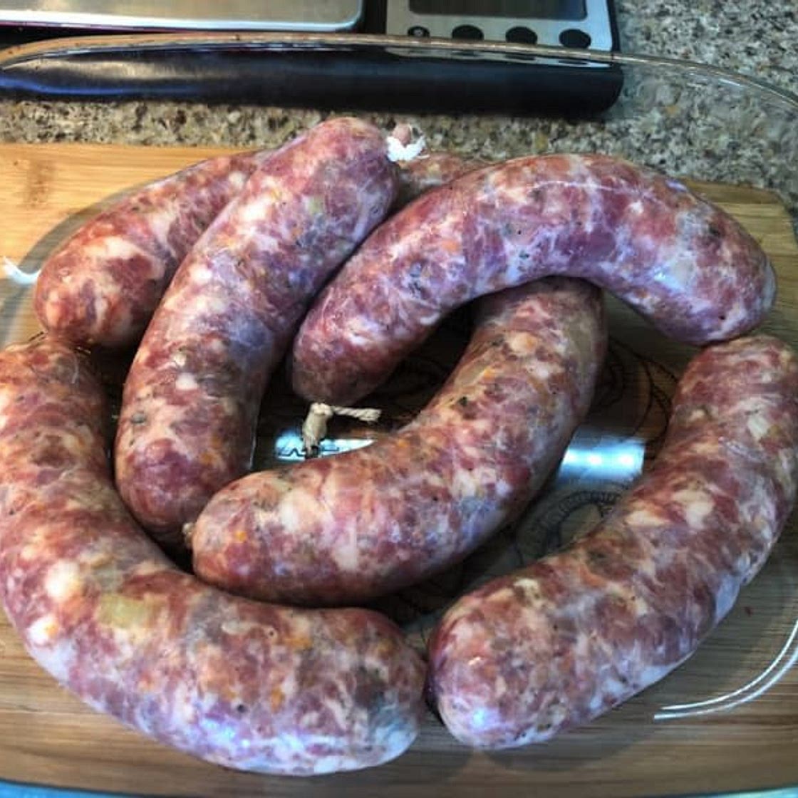 Greek Loukanika sausage recipe