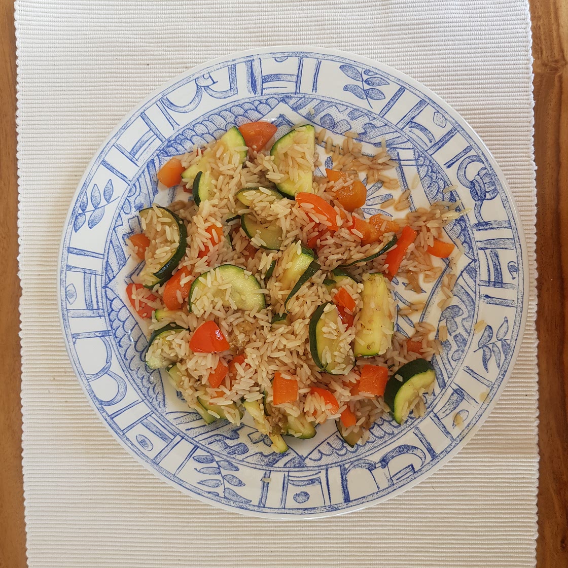 Mie-Reis mit Gemüse