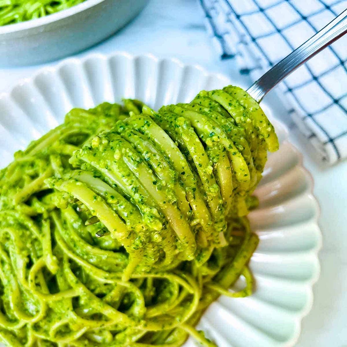 Spinach Pesto Pasta