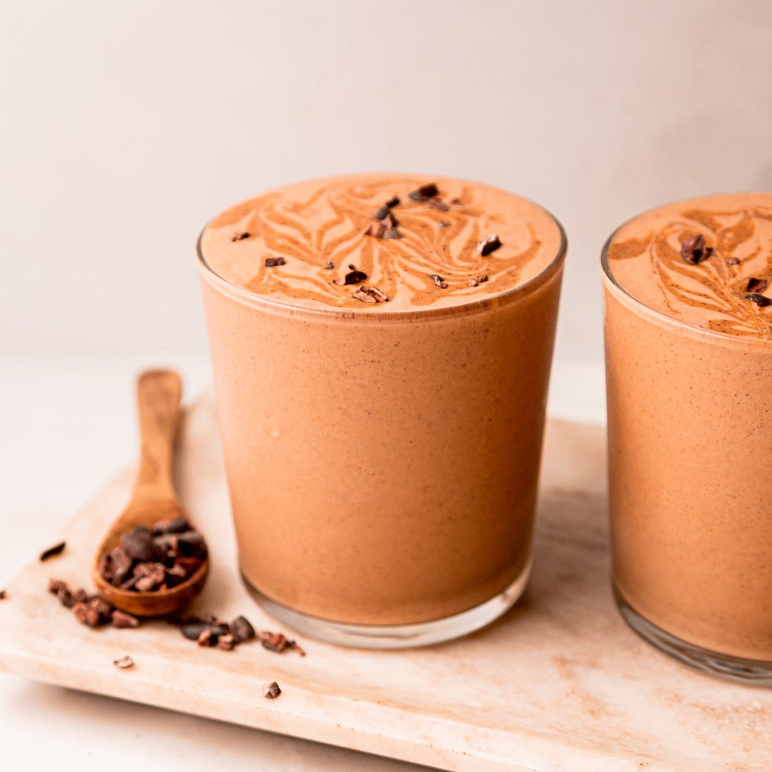 Chocolate Sweet Potato Smoothie (Vegan)