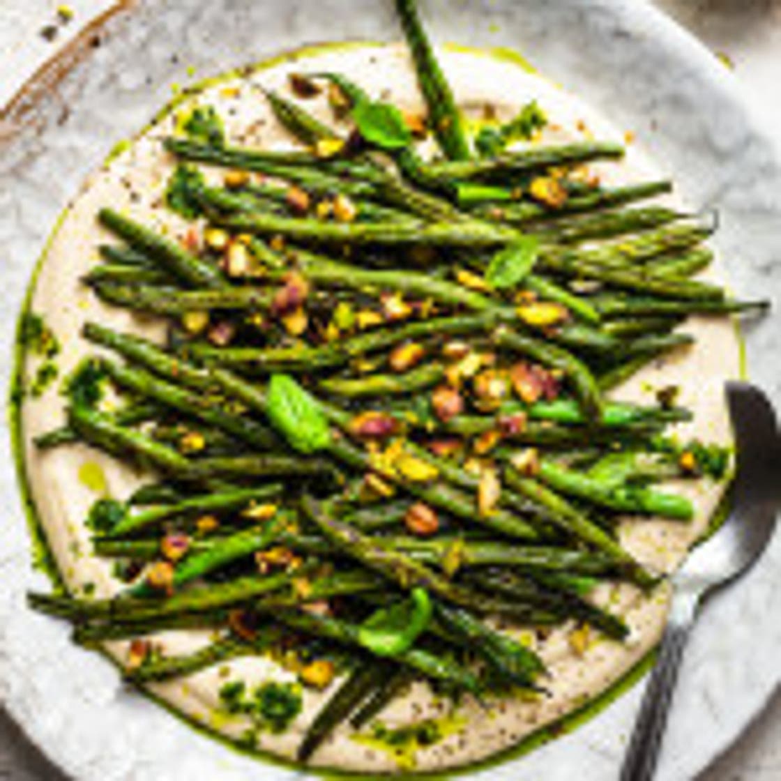 Green beans platter (vegan)