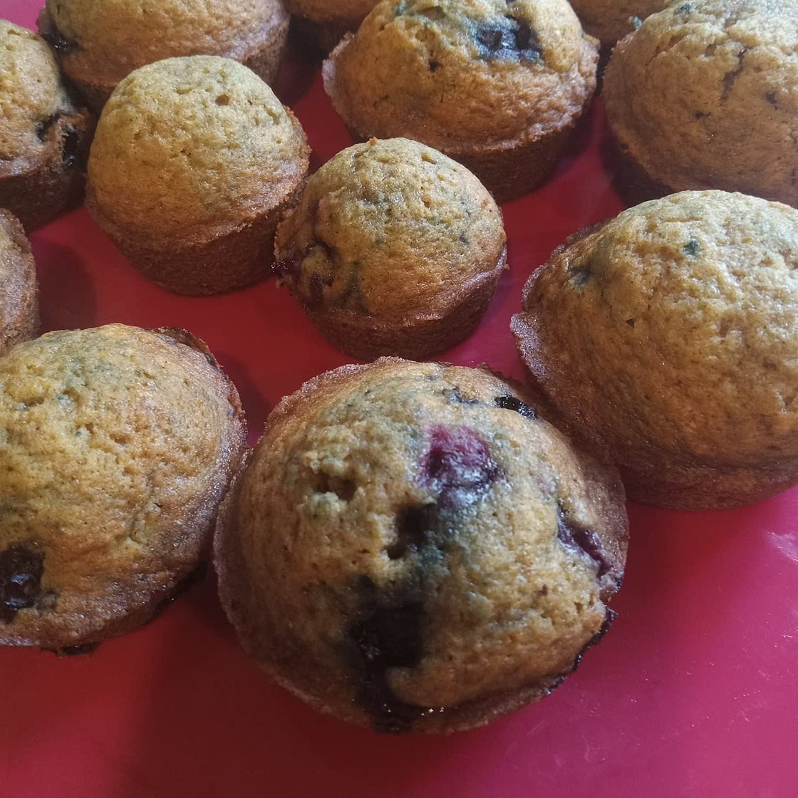 Pumpkin Blueberry Muffins