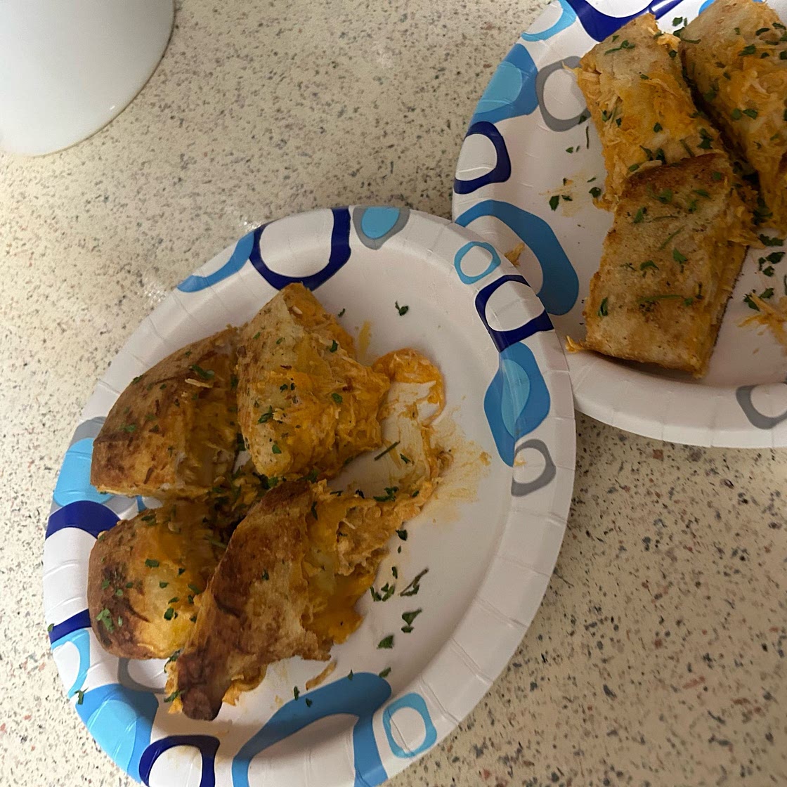 Buffalo Chicken Roll Up
