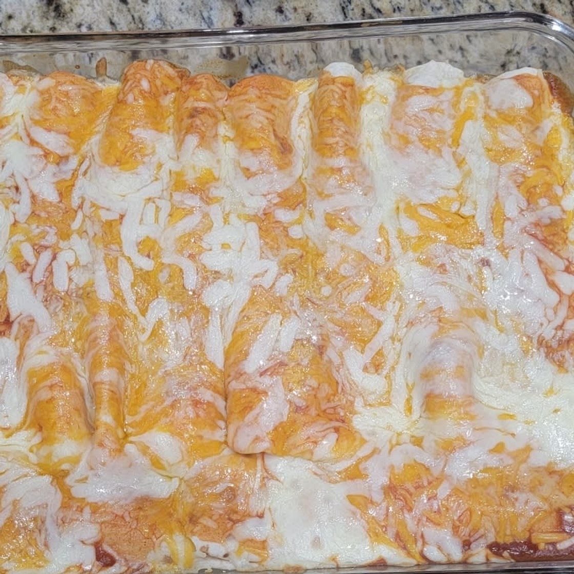 The Best Ground Beef Enchiladas