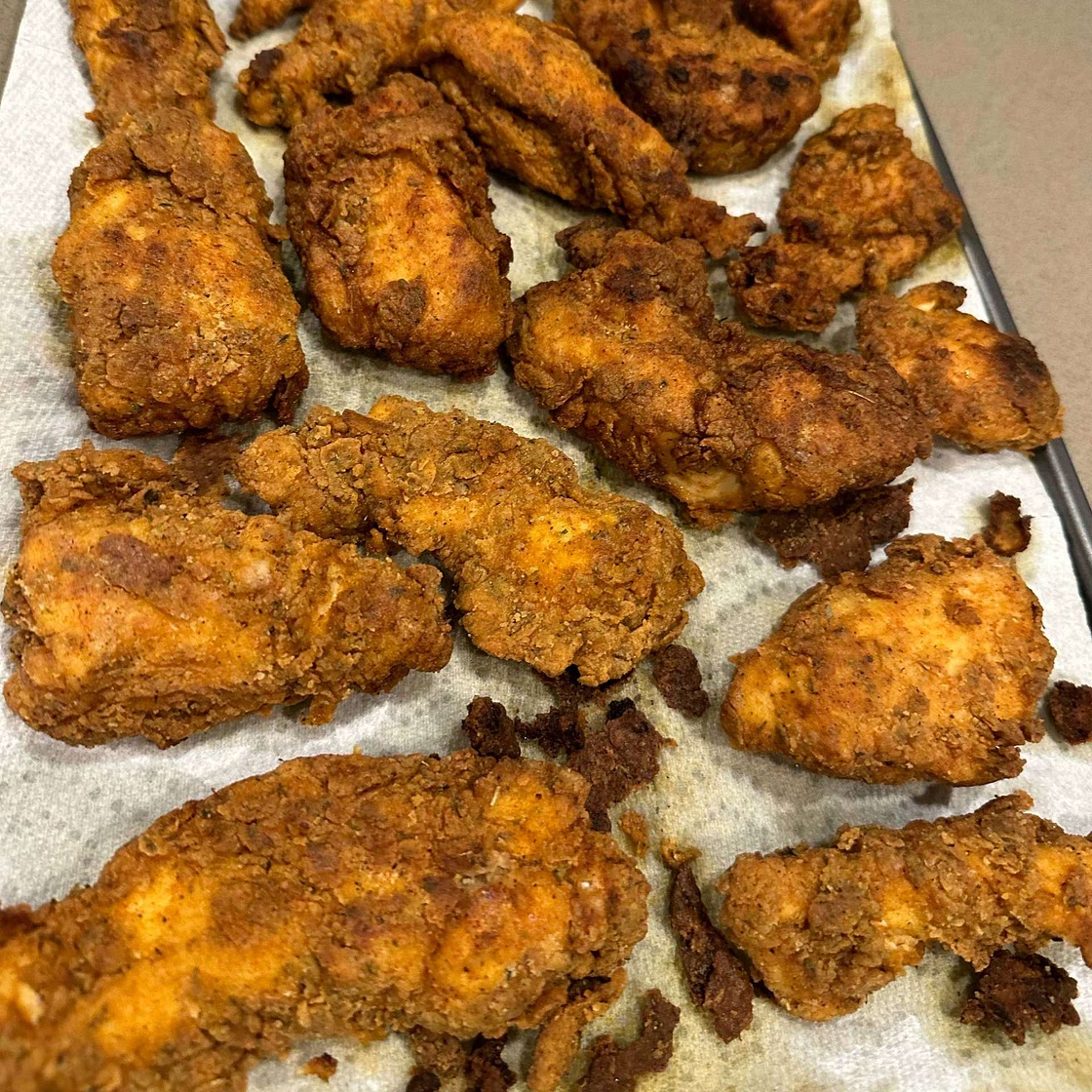 The Best Buttermilk-Brined Southern Fried Air Fryer Chicken Recipe