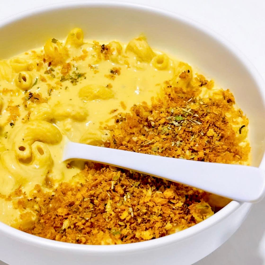 Vegan Mac and Cheese Soup