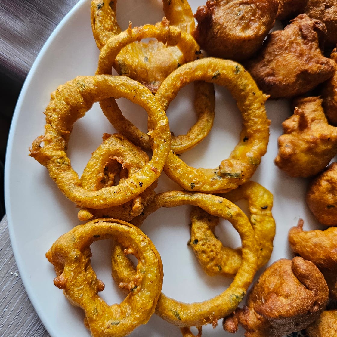 Battered Onion rings 😋