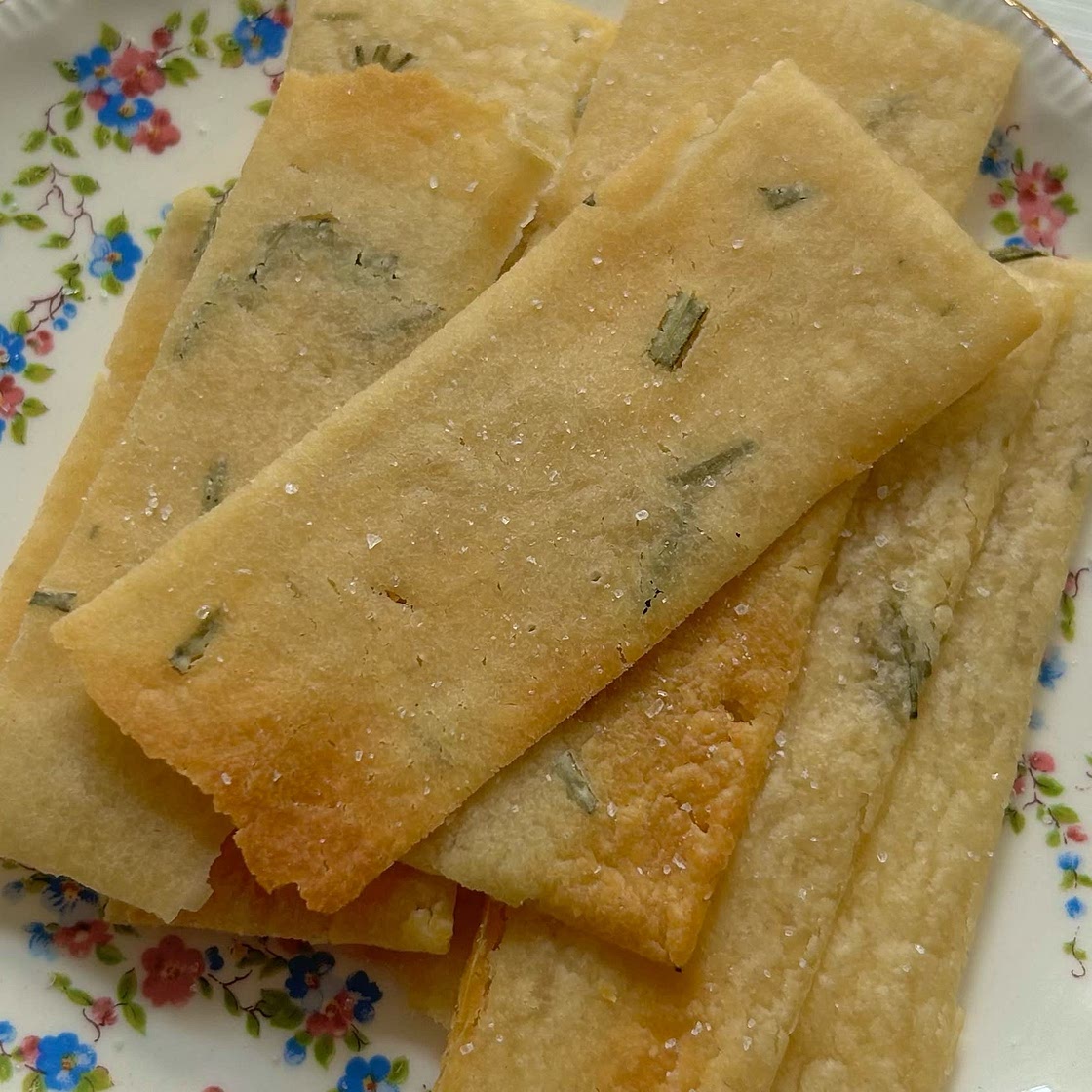 Rosemary Olive Oil Crackers