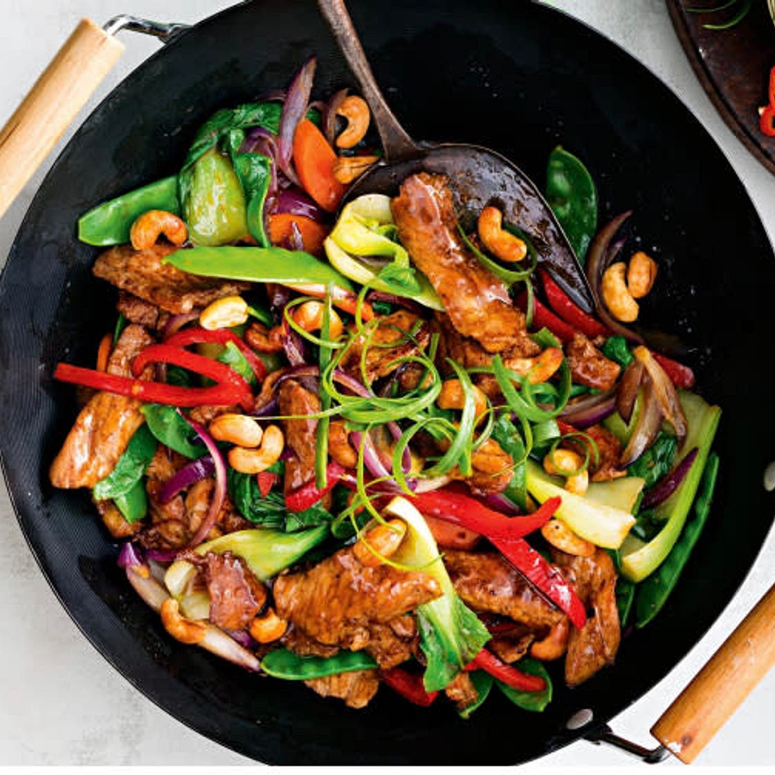 Pork stir fry 
