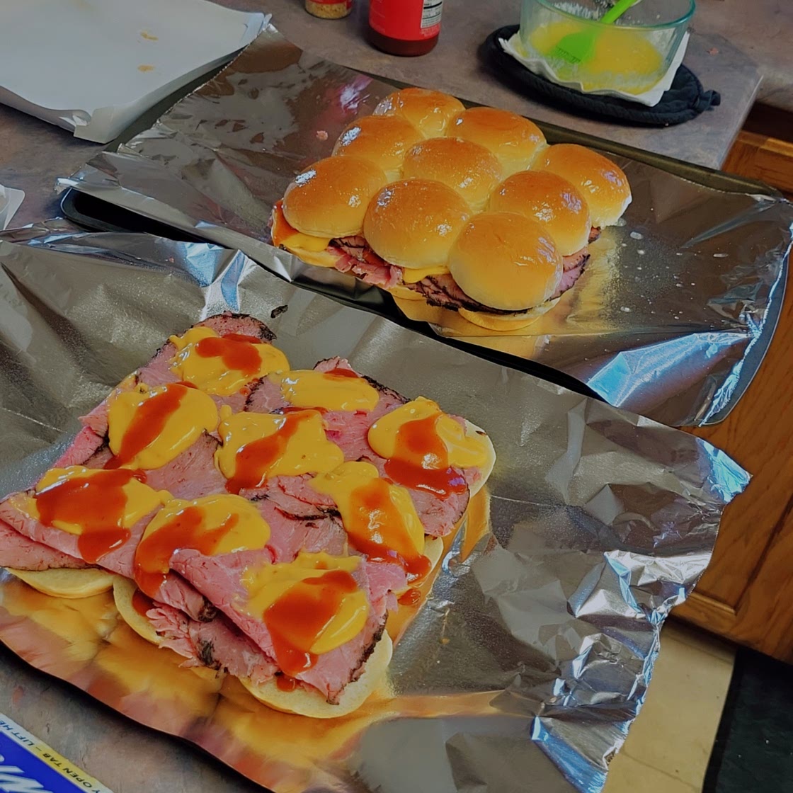 Hawaiian Arby's Beef N Cheddar Sliders